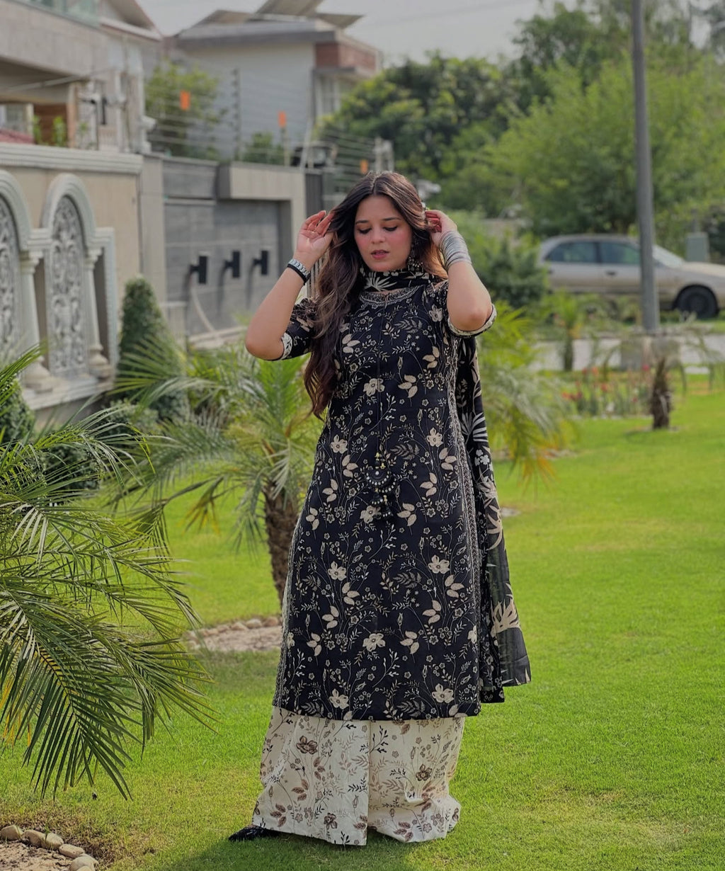 printed suit Set