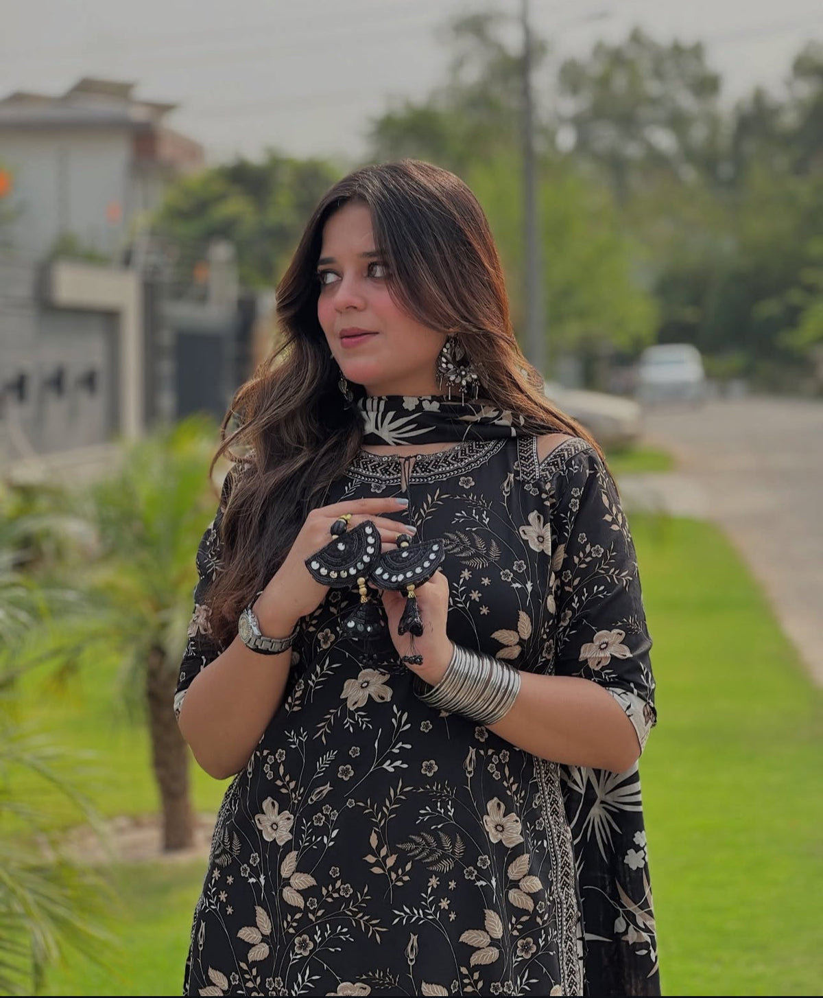 printed suit Set
