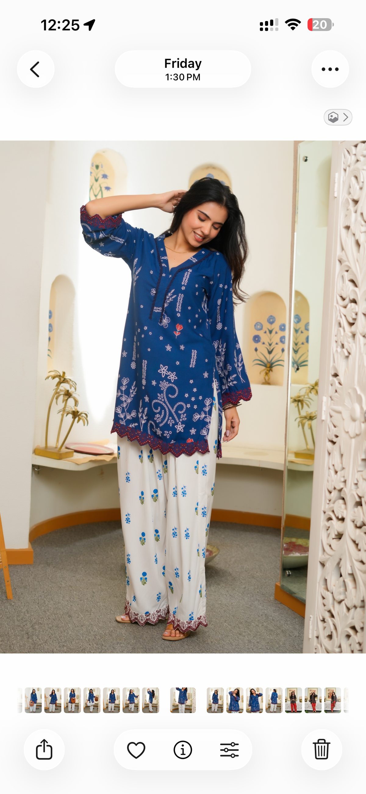 Indico farshi suit
