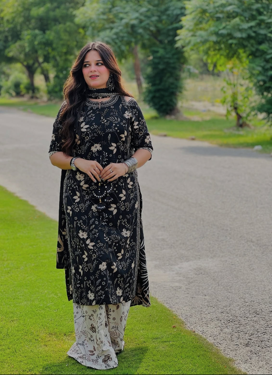 printed suit Set