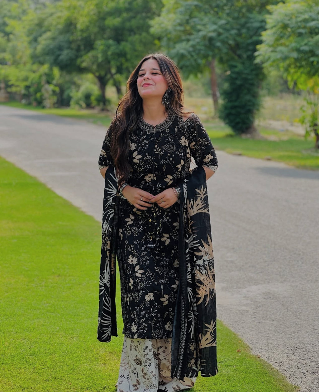 printed suit Set