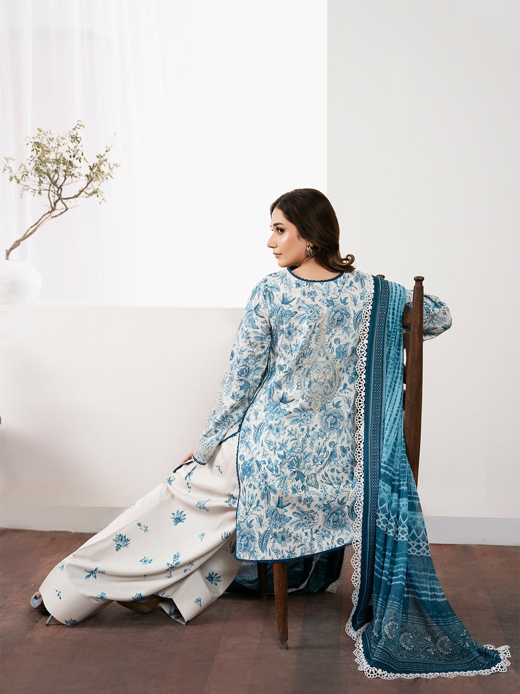 Kalamkari Farsi Suit Set