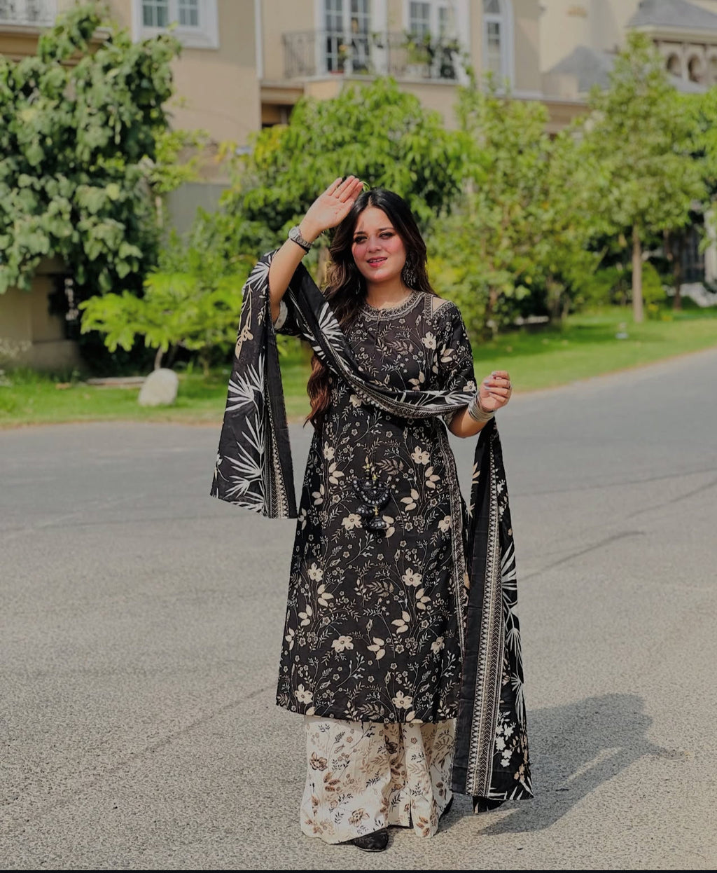 printed suit Set