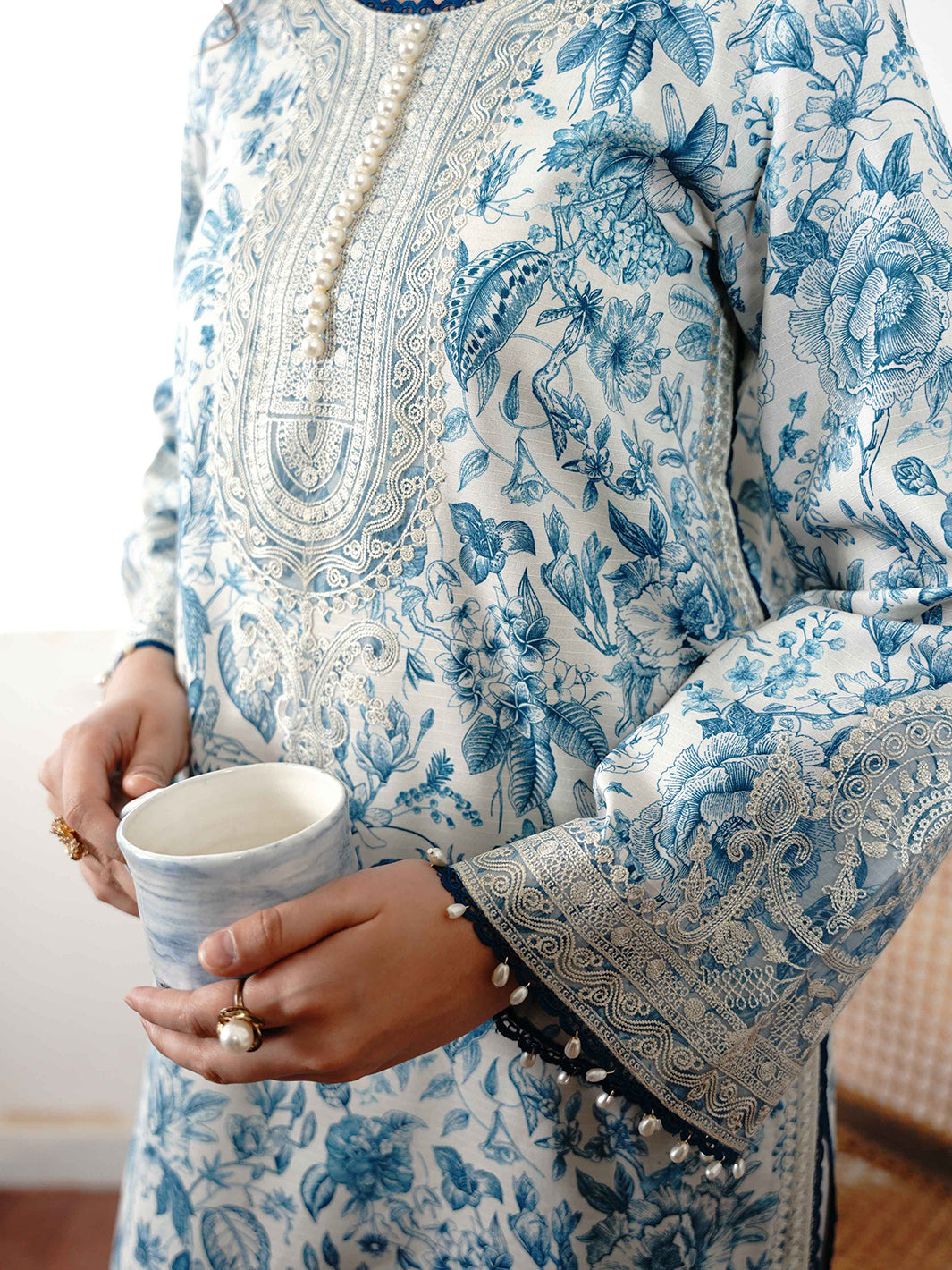 Kalamkari Farsi Suit Set