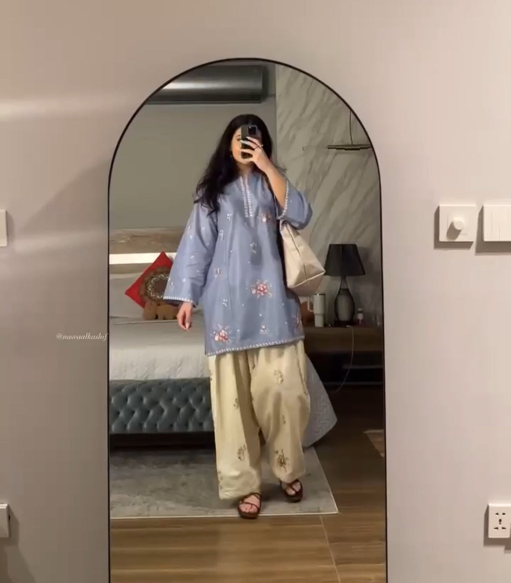 Persian Blue Farsi Co-ord Set