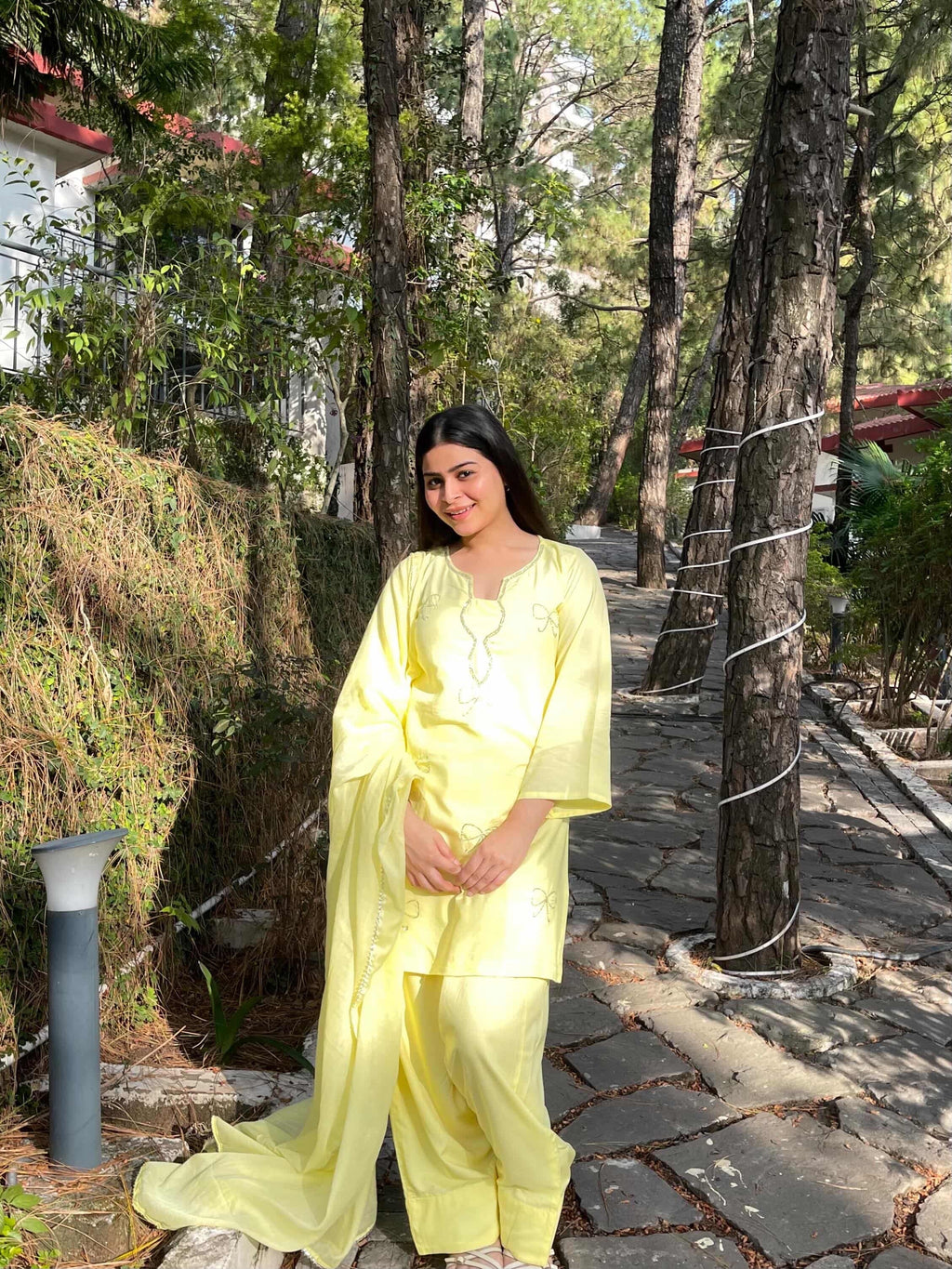 Yellow Farsi suit