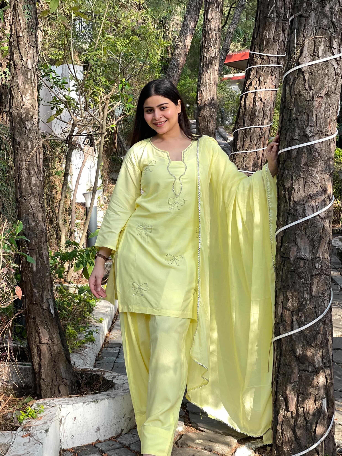 Yellow Farsi suit