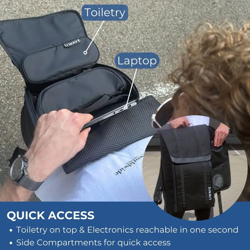 Travel stress-free Garment backpack Bag