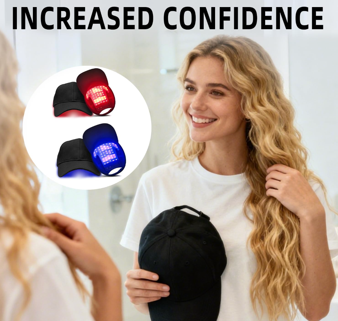 Hair Regrowth Red Light Therapy Hat