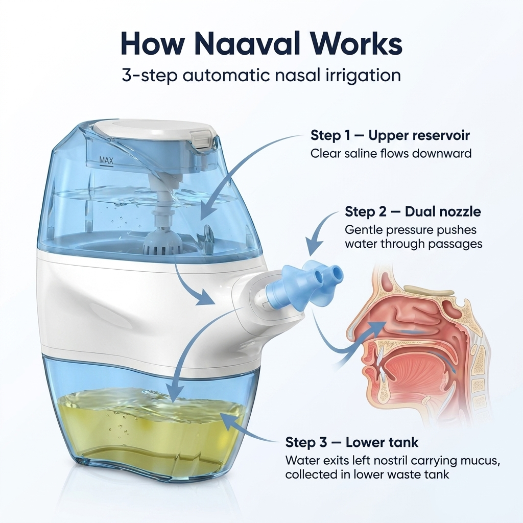 Nasal Irrigator Cleaner