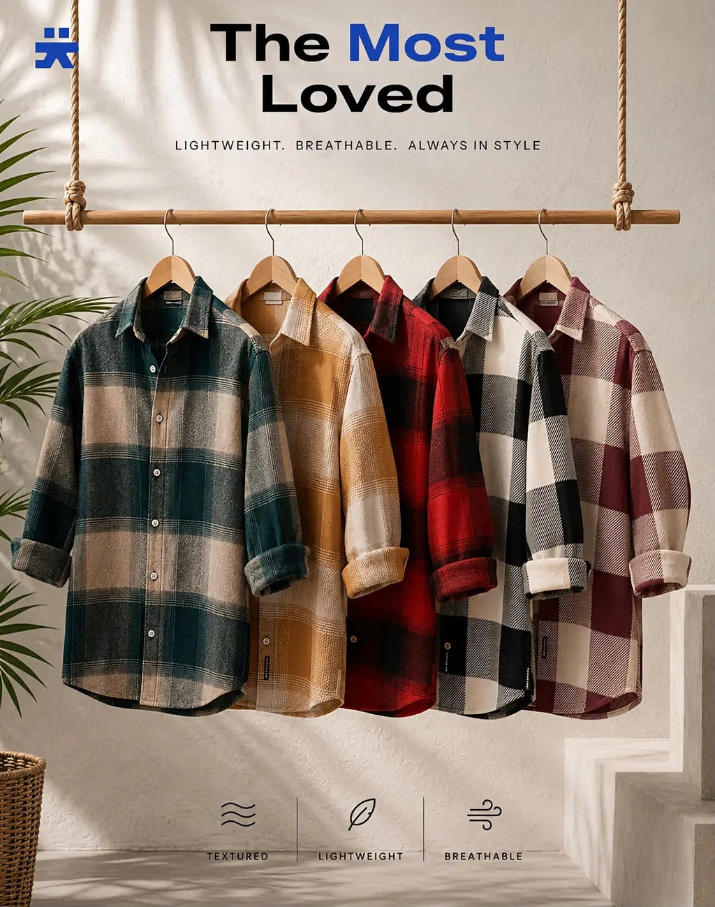 Man's Shirt Combo (Pack of 5)
